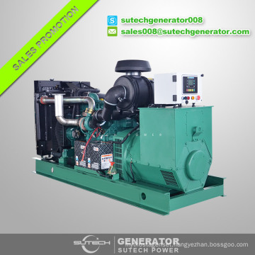 200kva/160kw electric diesel generator price powered by imported Volvo Penta engine TAD732GE